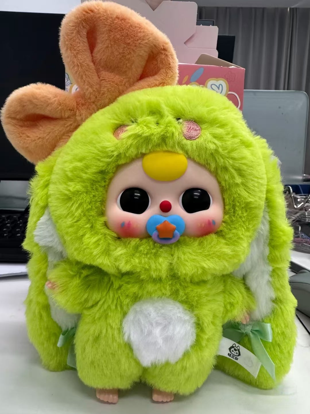 Baby Three Little Rabbit Returns Plush Toy Doll Blindbox