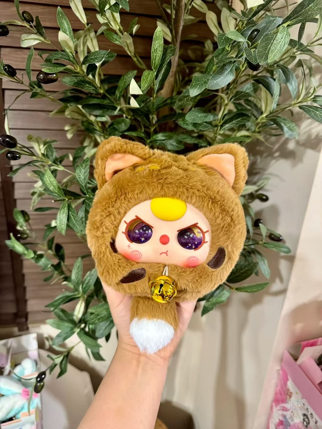 Baby Three Lucky Cat Plush Toy Blind Box