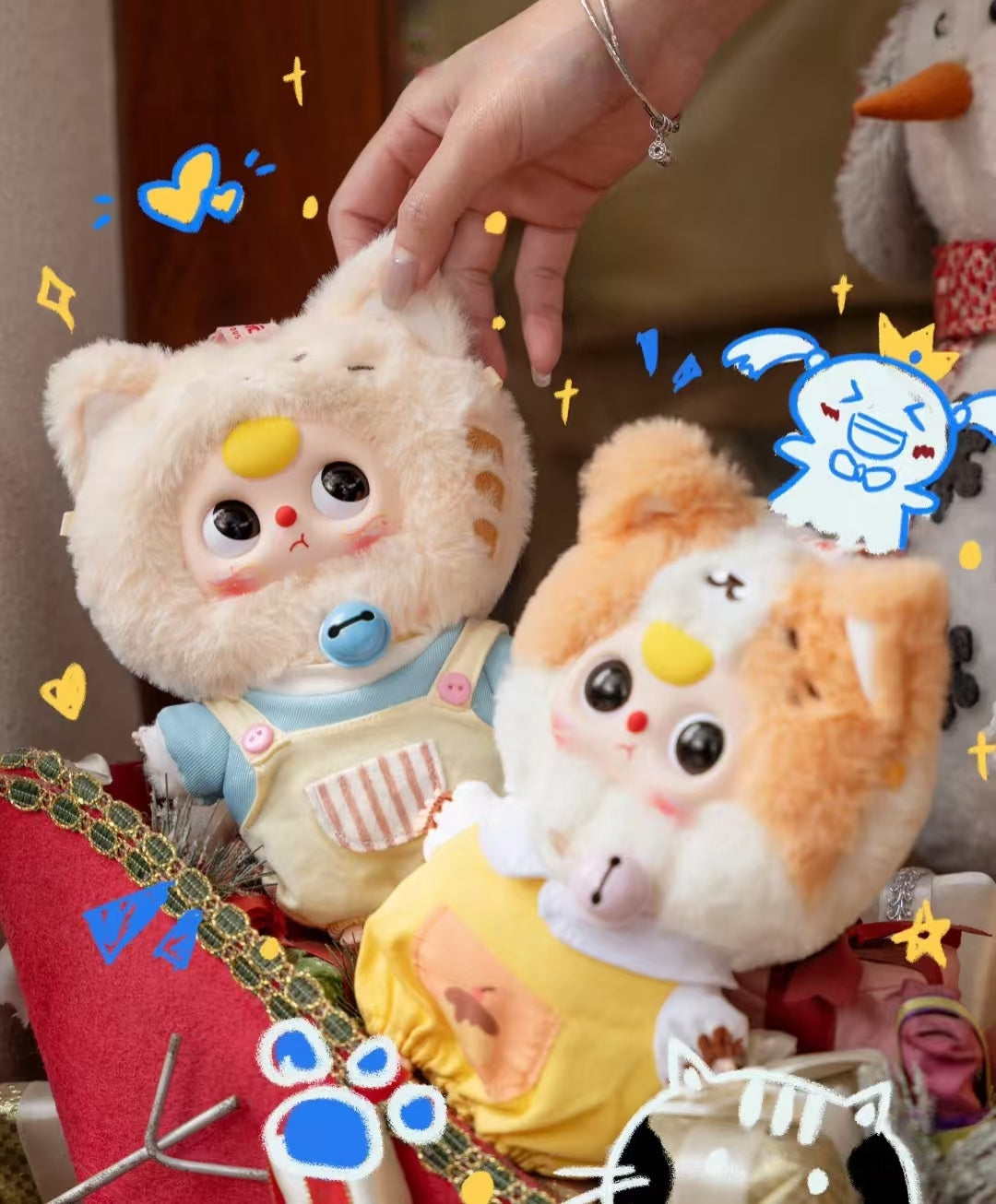 Baby Three Kitten Wardrobe blindbox