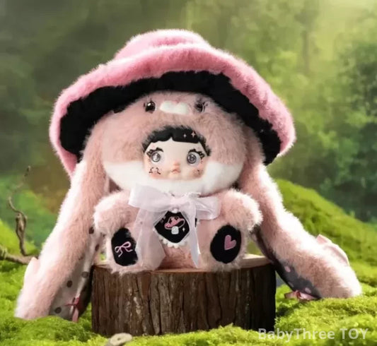 Nommi 400% Mushroom Hat Plush toy doll blindbox