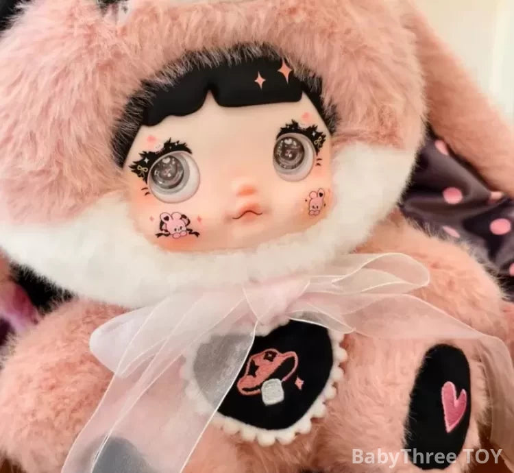 Nommi 400% Mushroom Hat Plush toy doll blindbox