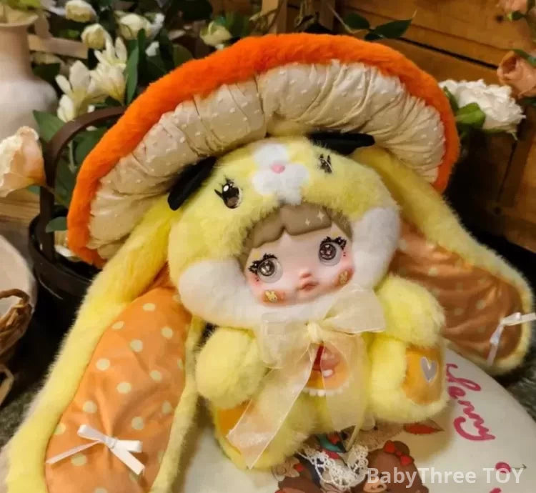 Nommi 400% Mushroom Hat Plush toy doll blindbox