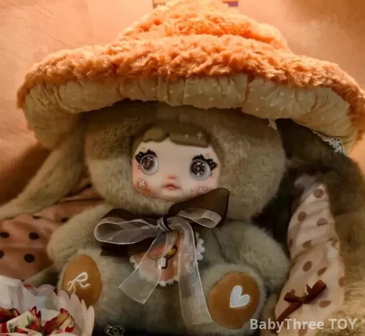 Nommi 400% Mushroom Hat Plush toy doll blindbox