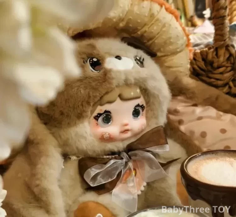 Nommi 400% Mushroom Hat Plush toy doll blindbox
