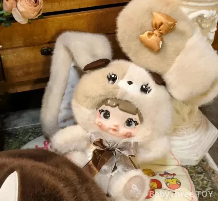 Nommi 400% Mushroom Hat Plush toy doll blindbox