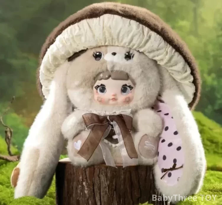 Nommi 400% Mushroom Hat Plush toy doll blindbox