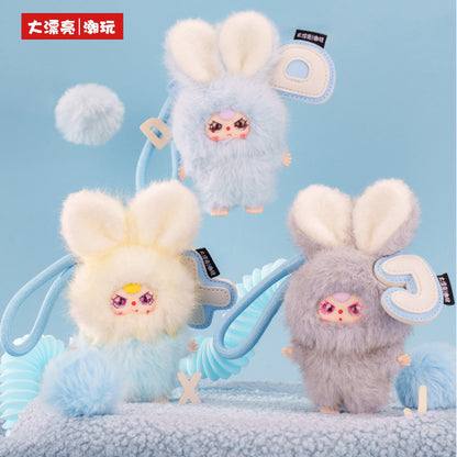 Baby Three · Bunny Fuzz Fun — Super Mini Bunny Plush Keychain Blind Box