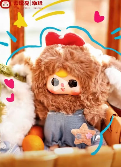 Baby Three Macaron Little Rabbit V2 Plush Toy Doll Blindbox