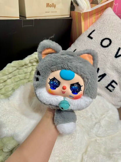 Baby Three Lucky Cat Plush Toy Blind Box