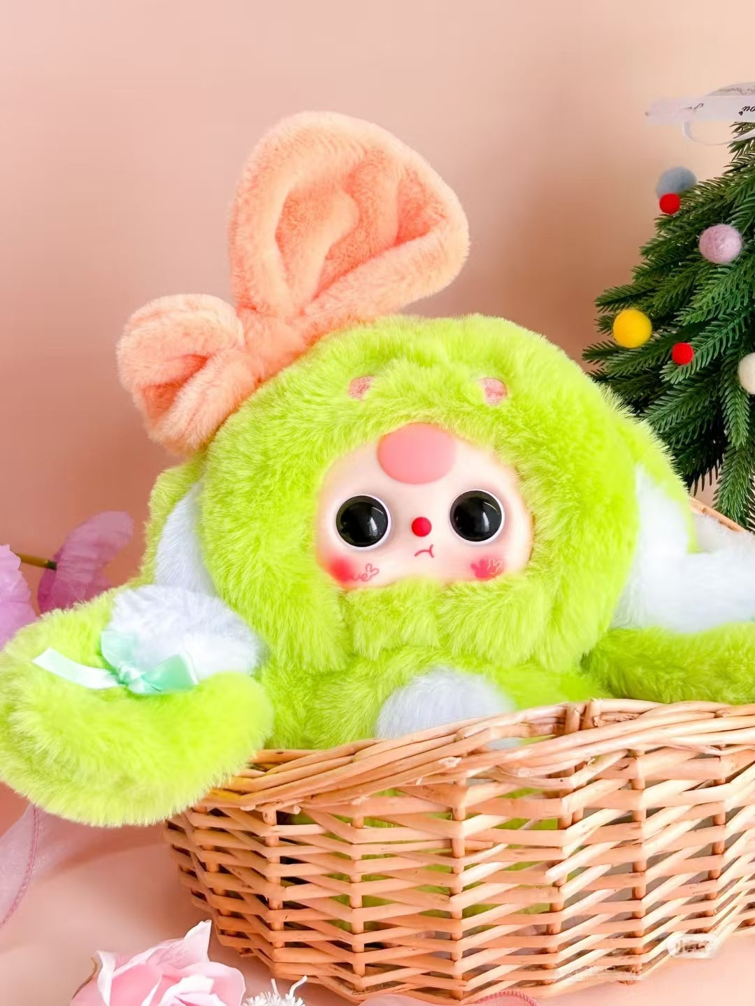 Baby Three Little Rabbit Returns Plush Toy Doll Blindbox