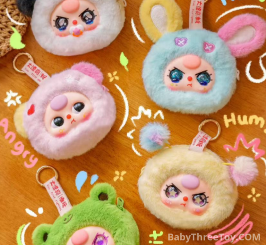 Baby Three Storage Pouches Plush Toy Doll Blind Box