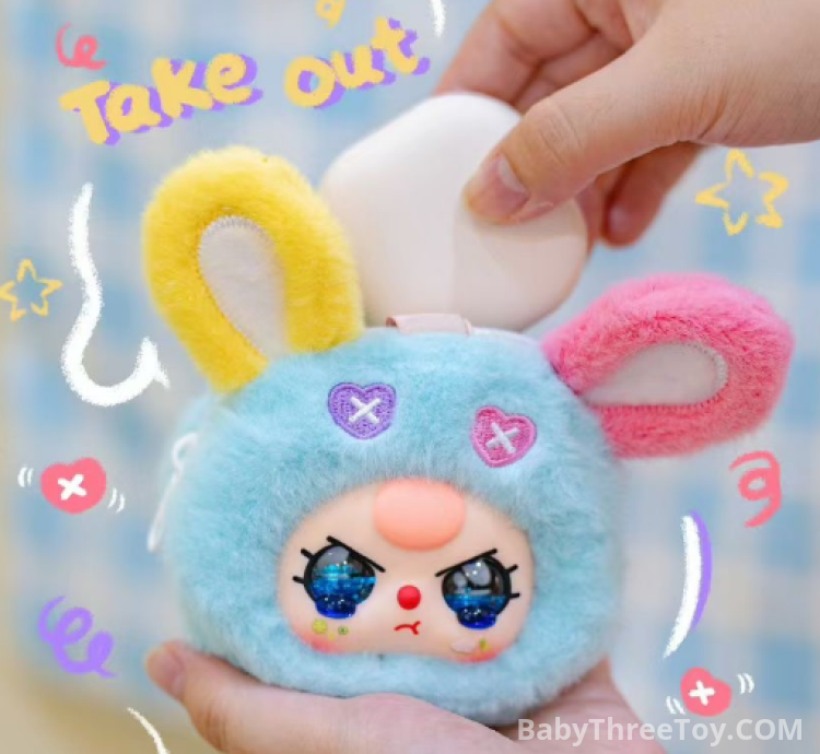 Baby Three Storage Pouches Plush Toy Doll Blind Box