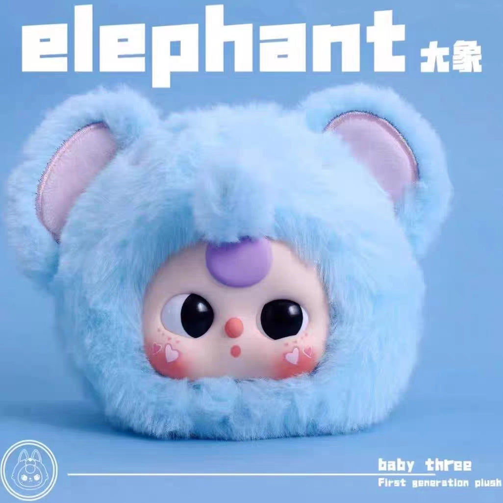 Baby Three First Gen Plush V1 Plush Toy Doll Blindbox