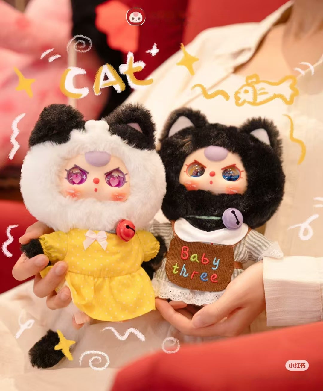 Baby Three Kitten Wardrobe blindbox