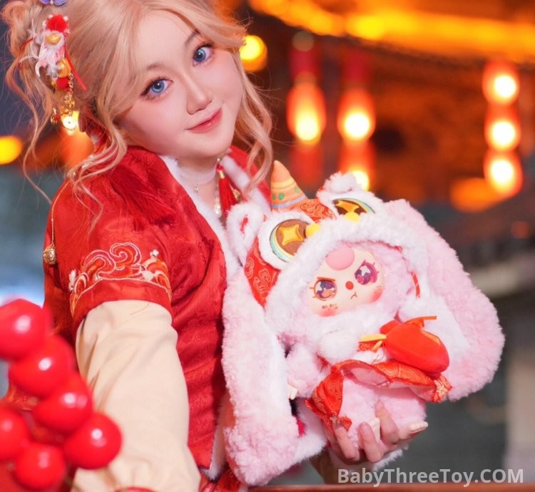 Baby Three New Year 400% Plush Toy Doll