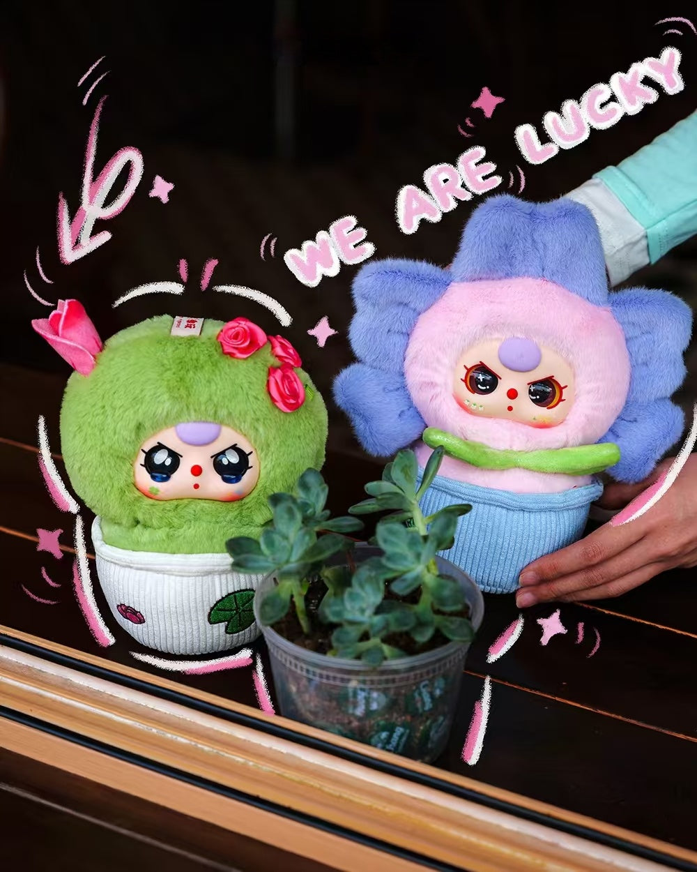 Baby Three Little Potted Plant Plush blindbox