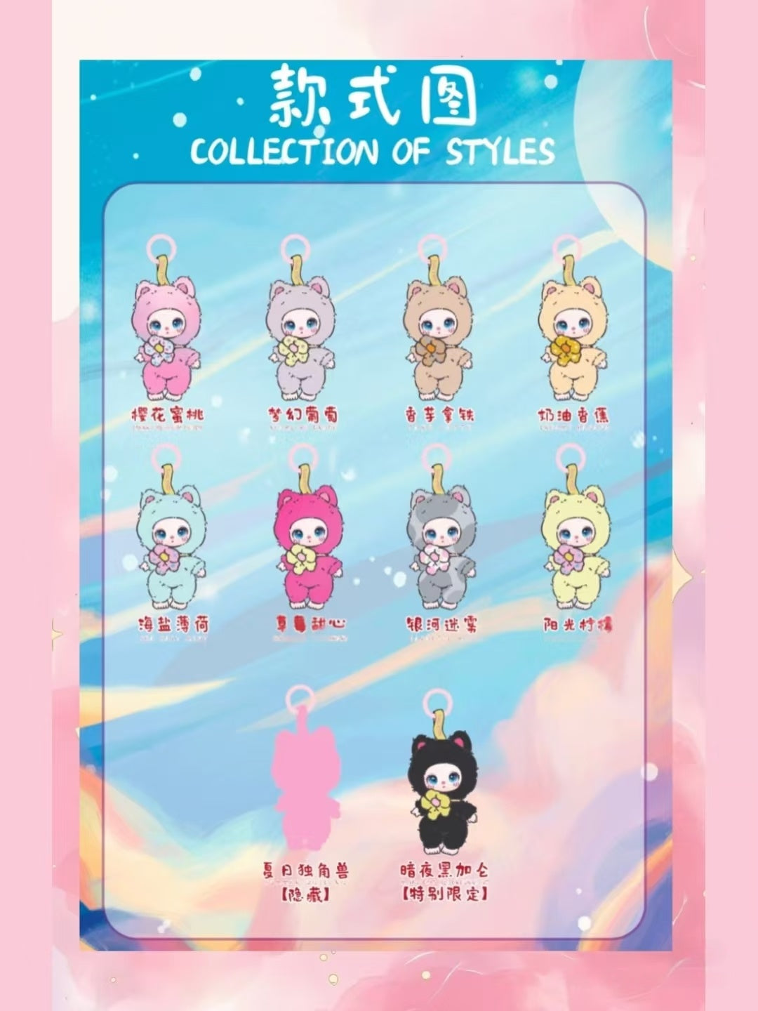Lila luky cat V1 plush blind box