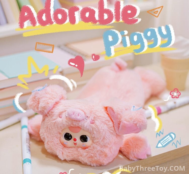 Baby Three Stationery Storage Plush Toy Doll Blind Box