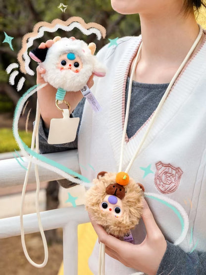 Baby Three Plush Phone Strap Plush Toy Doll Blindbox