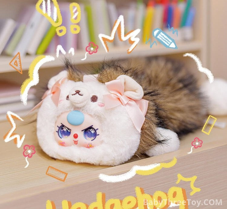 Baby Three Stationery Storage Plush Toy Doll Blind Box