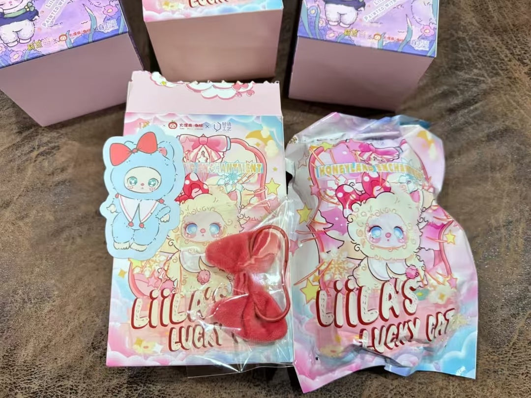 Lila lucky cat V3 Plush Blind box