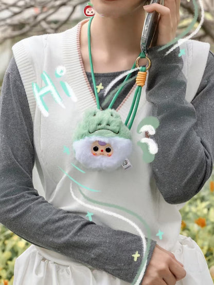Baby Three Plush Phone Strap Plush Toy Doll Blindbox