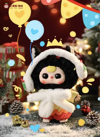 Baby three Christmas 400% Plush Toy Doll Blindbox