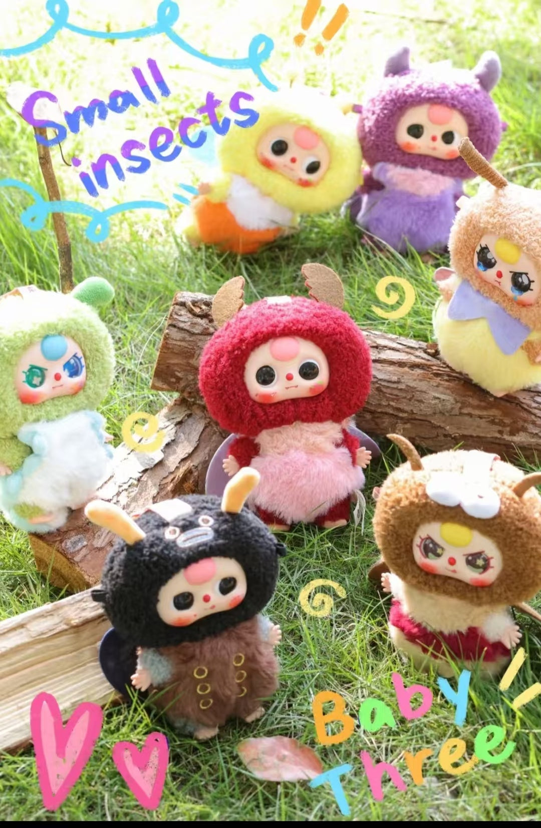 Babythree elf Plush Toy Doll Blindbox