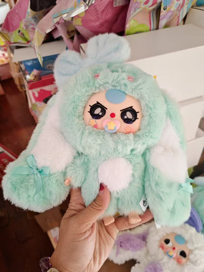 Baby Three Little Rabbit Returns Plush Toy Doll Blindbox