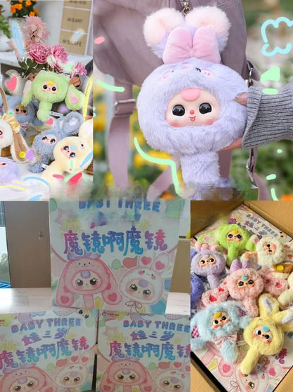 Baby three mirror Plush Toy Doll Blindbox