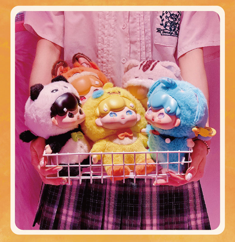Billie Animal Pajamas plush [generation] [Zipper style] blind box