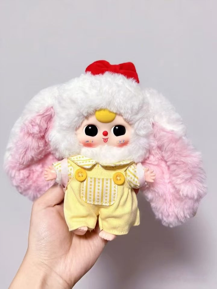 Baby Three Macaron Little Rabbit V2 Plush Toy Doll Blindbox