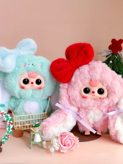 Baby Three Little Rabbit Returns Plush Toy Doll Blindbox