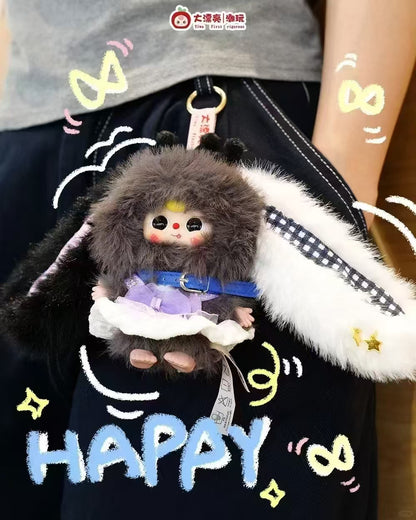BabyThree Mini Macaron Rabbit Plush Toy Doll Blindbox