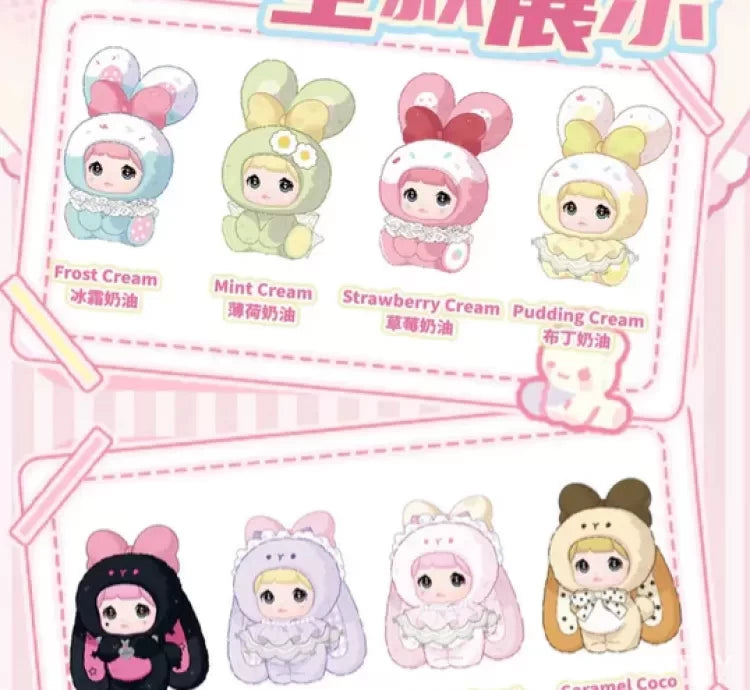 Nommi Baby Sweetheart Bunny Plush toy doll blindbox