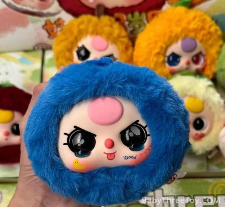 Baby Three 3 Fruit Plush Toy Doll Blindbox
